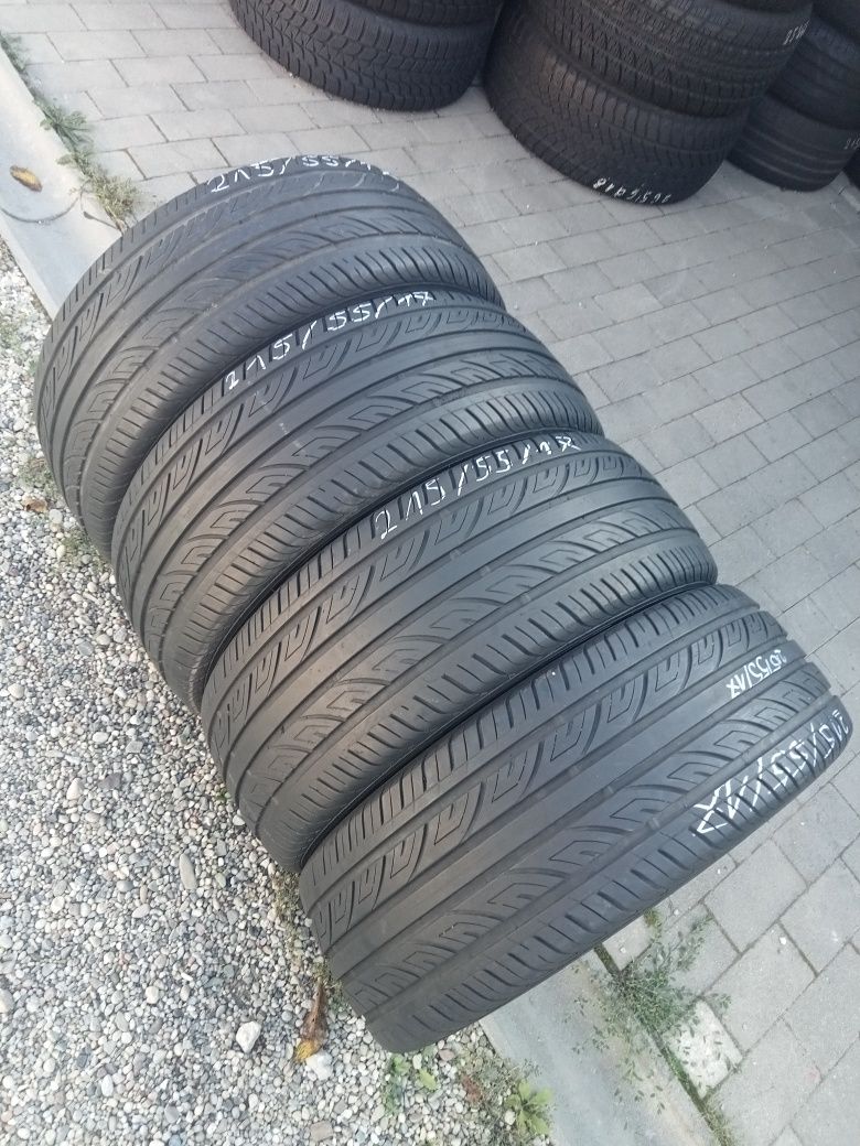 4x Opony Używane 215/55R17 Artum Letnie