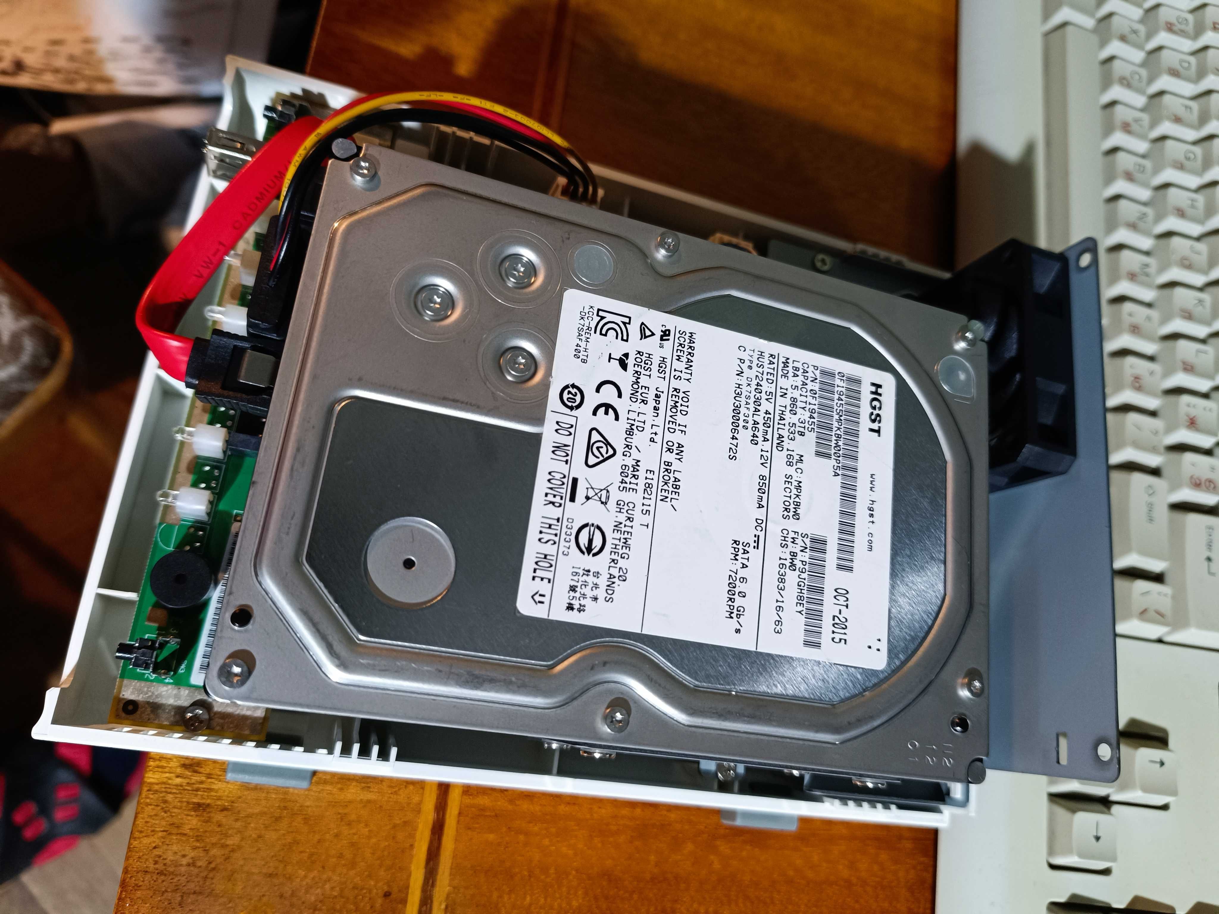 Мережеве сховище QNAP TS-210 NAS з серверими дисками 6Tb