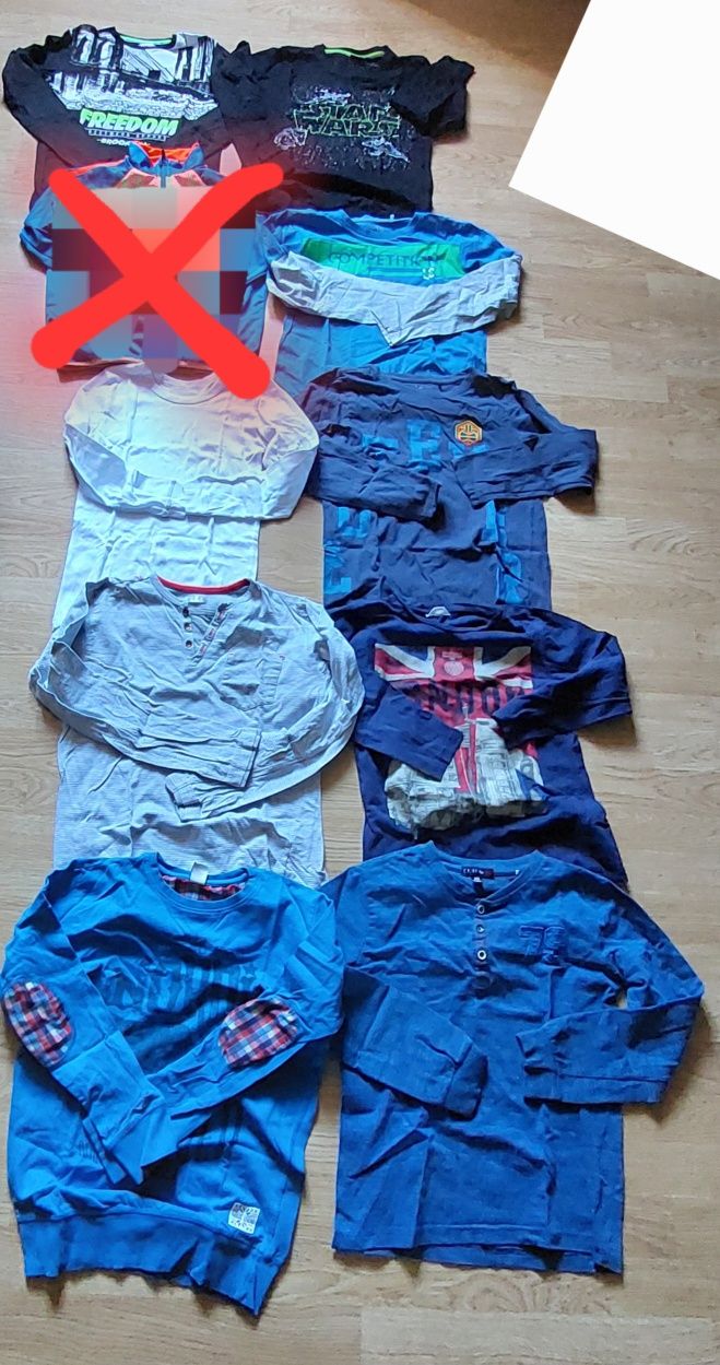 Ubrania, ciuchy, paka chłopiec 146-152