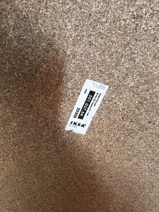 Puf KLIPPAN z pokrowcem szarym IKEA