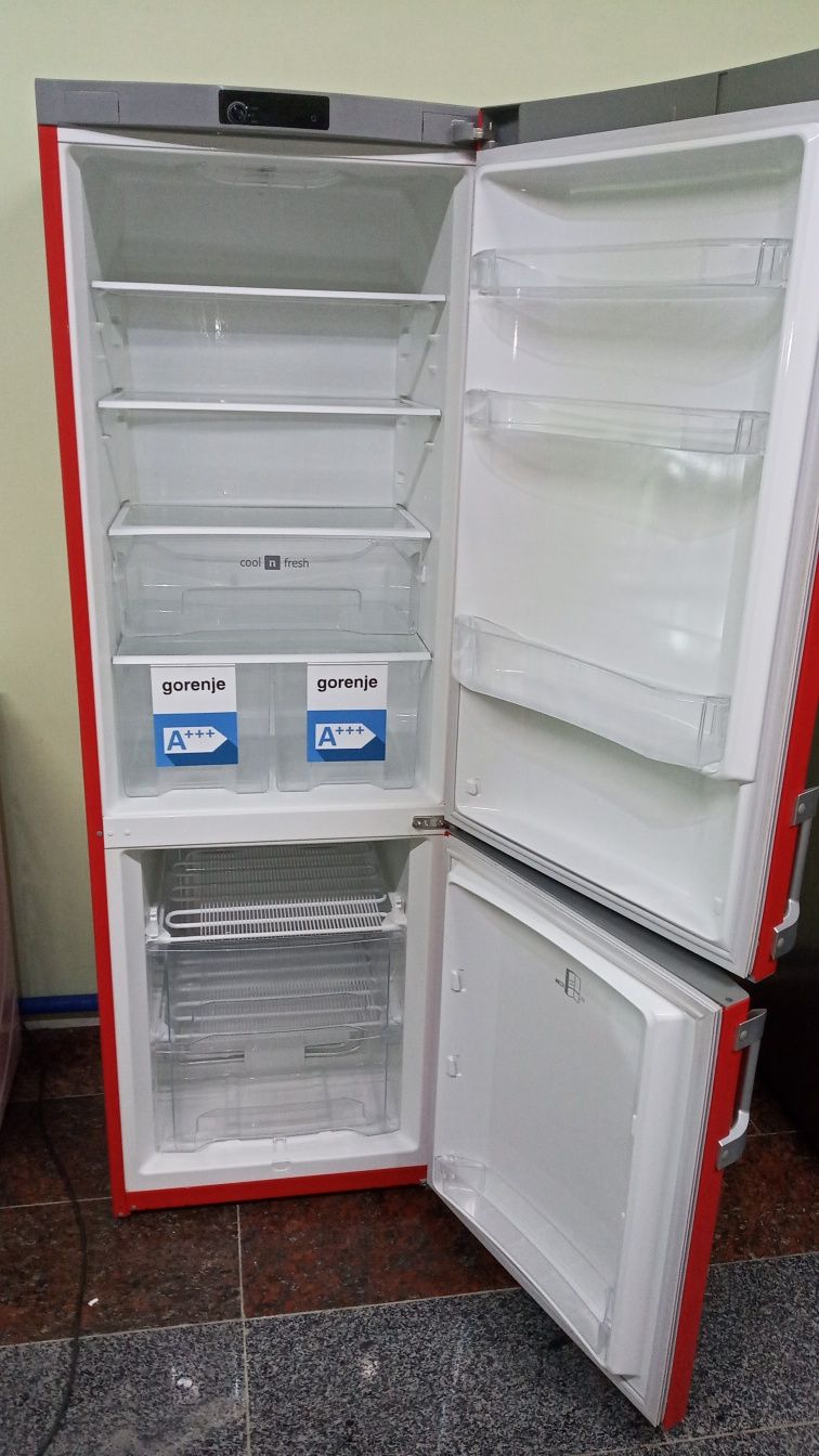 Холодильник Gorenje 185см красный из Германии Гарантия
