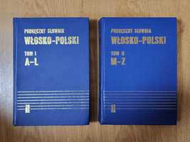 Podręczny słownik włosko-polski tom 1 i tom 2