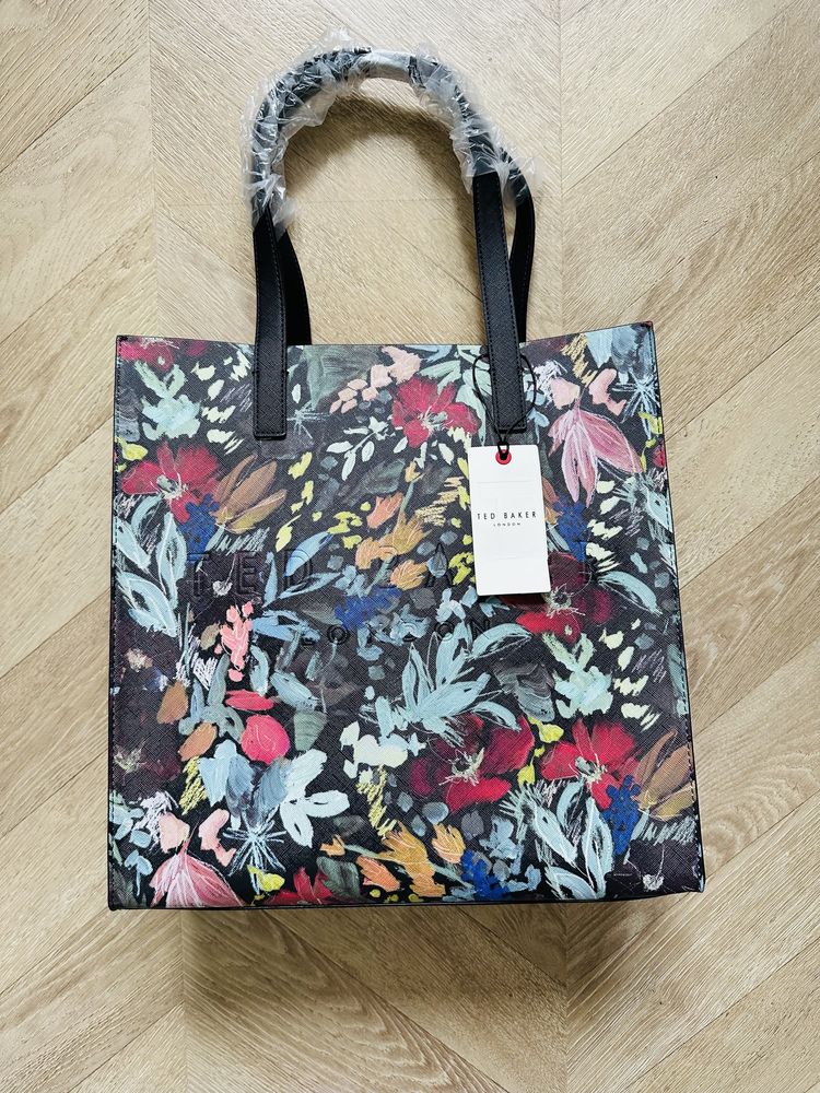 Ted Baker London torba shopper w kwiaty floral nowa