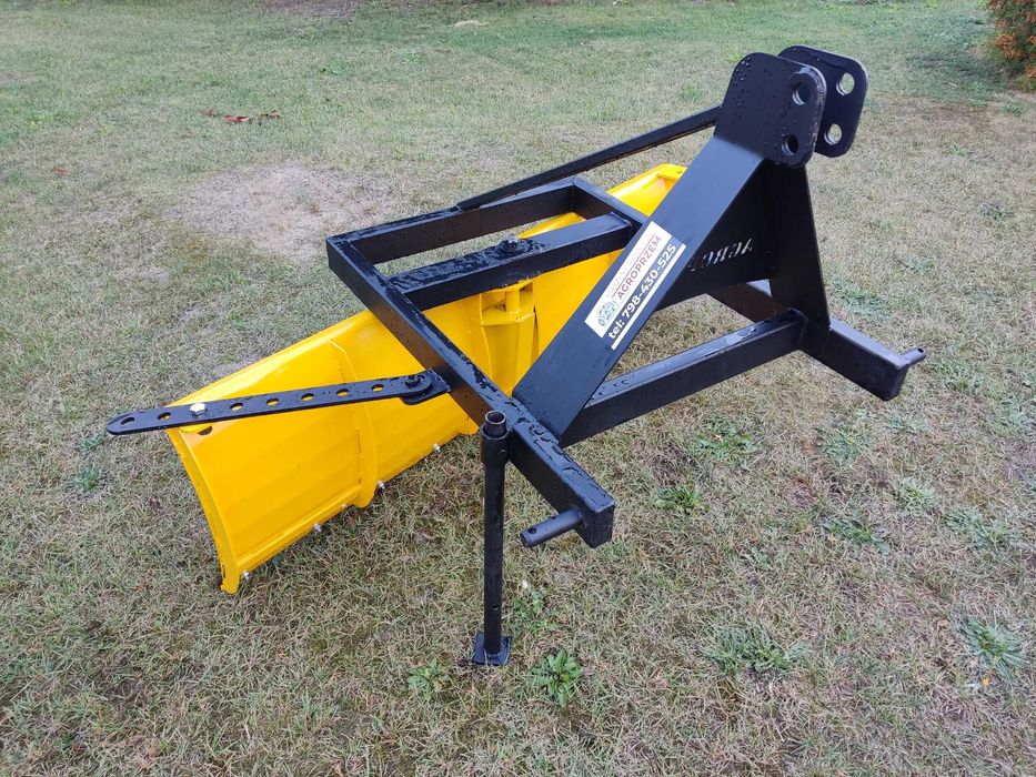 Pług do śniegutraktora tuz obracana wieżyczka przód tył Transport