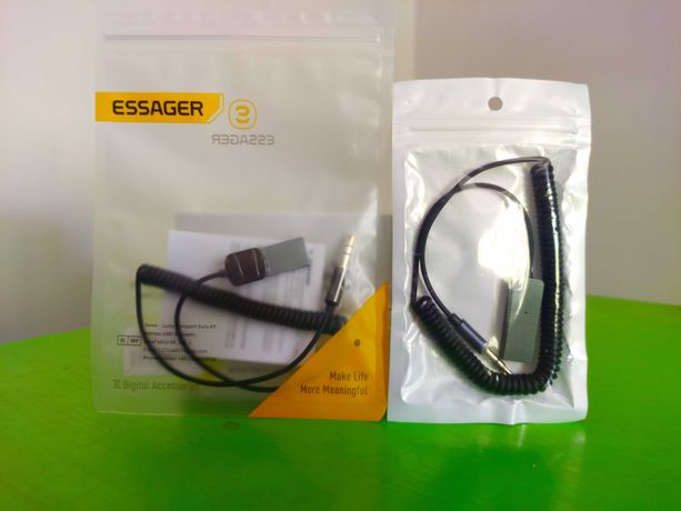 Essager Keyvovo Aux Bluetooth 5 USB адаптер модулятор трансмиттер авто