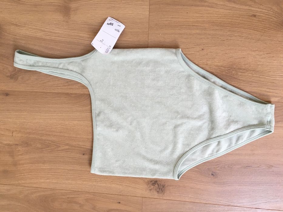 Body na jedno ramię ZARA XS-S NOWE z metką