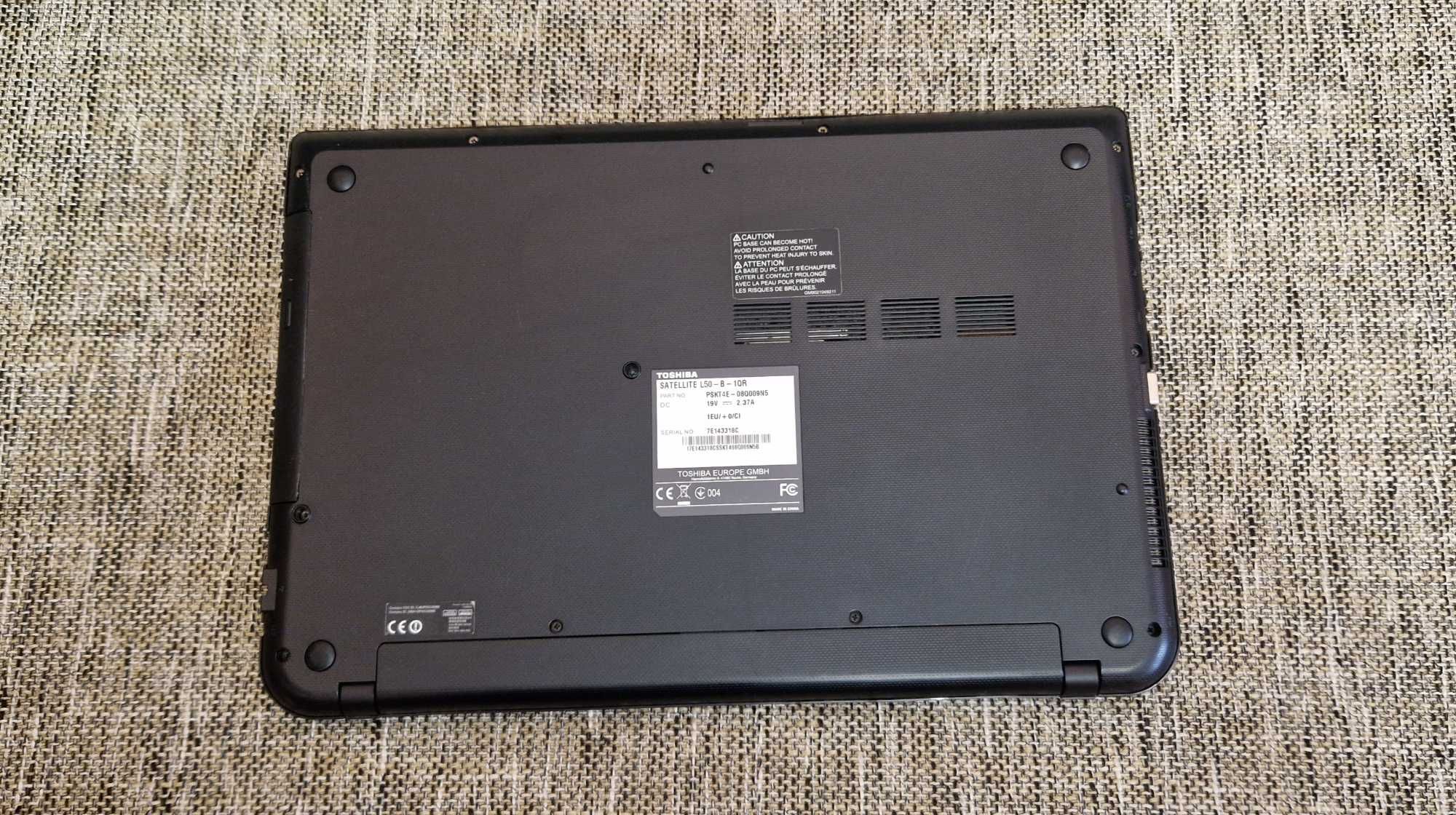 Ноутбук Tochiba Satellite L50-B/i7/SSD240/RAM8/IntelHD/Нова батарея/