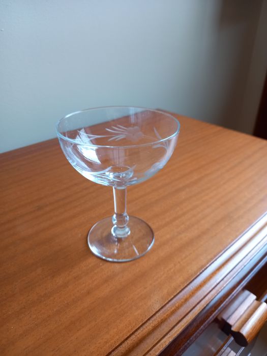 Copos de cristal variados