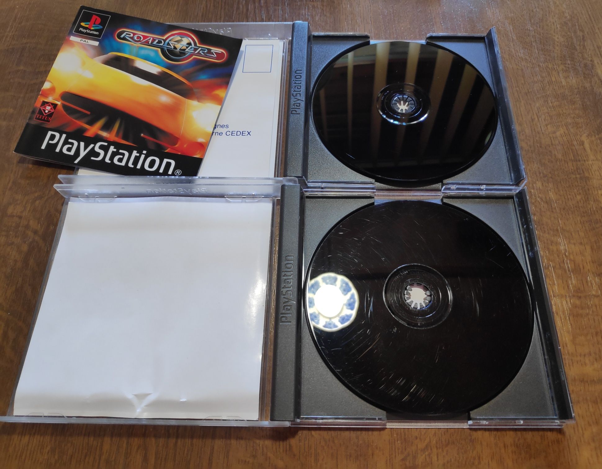 Psx Ps1 PlayStation Roadstres Moto Racer