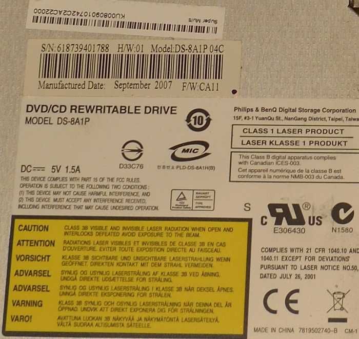 dvd привод для ноутбука оптические приводы