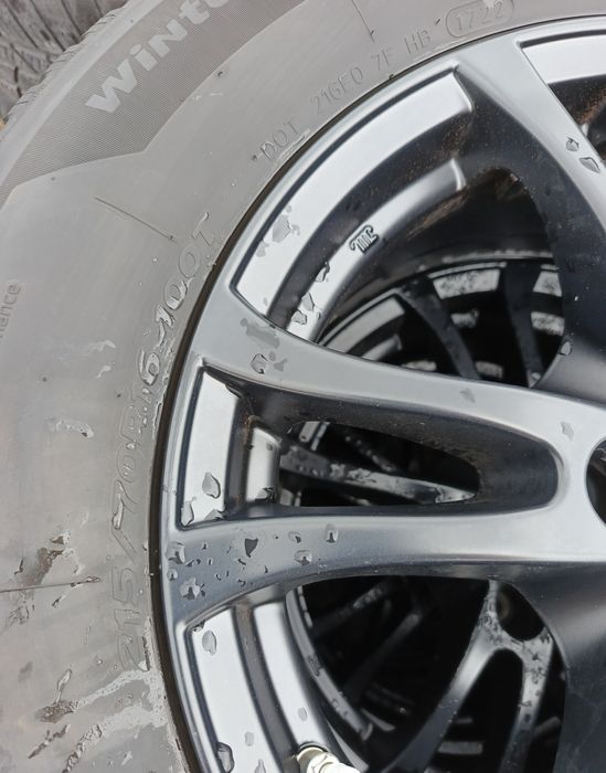 Felgi aluminiowe + opony zimowe 5 x 114,3 R 16 Honda Hyundai