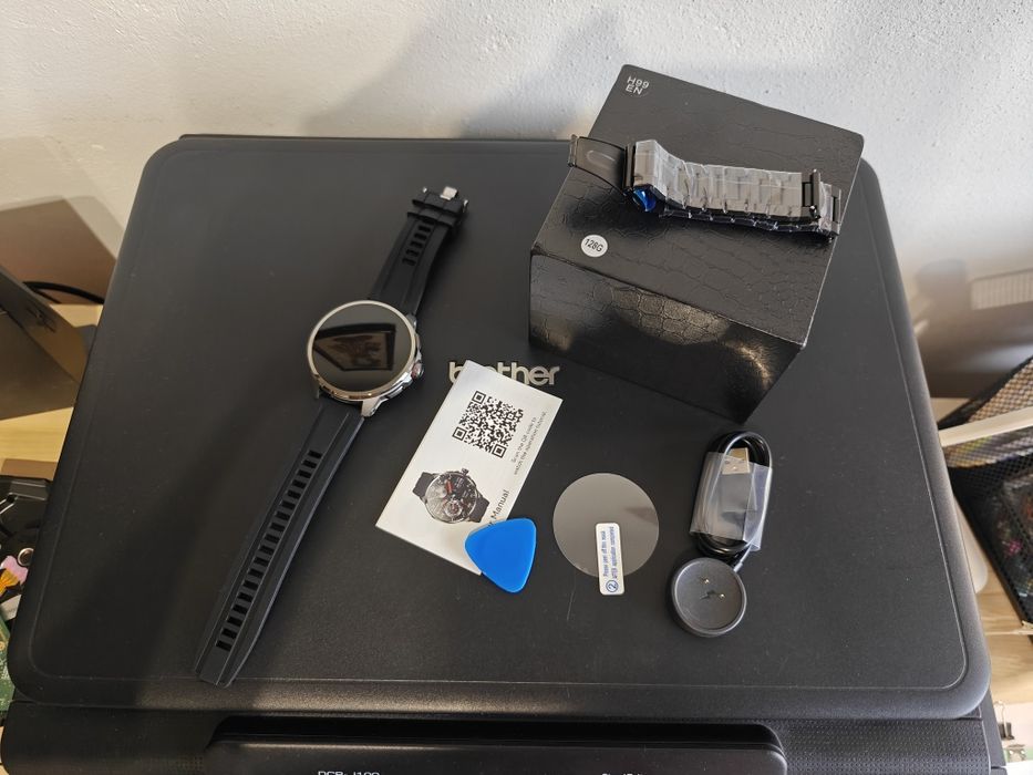 Smartwatch android 8/128gb nowy kam sim 4g wifi paski tętno ciśnienie