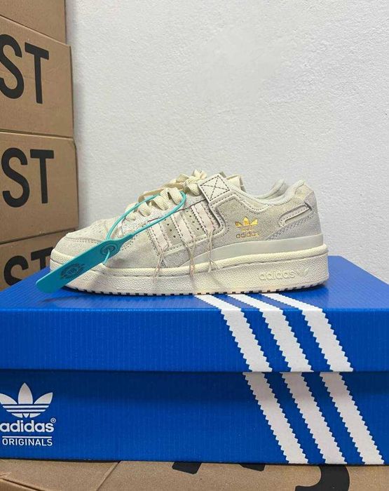 Кроссовки Adidas Forum 84 Low Off White Beige / Адидас Форум беж 38 39