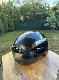 Kask Aero TT szosowy M, czasowy Ekoi Aero16 IRONMAN AR16 + szyby+ etui