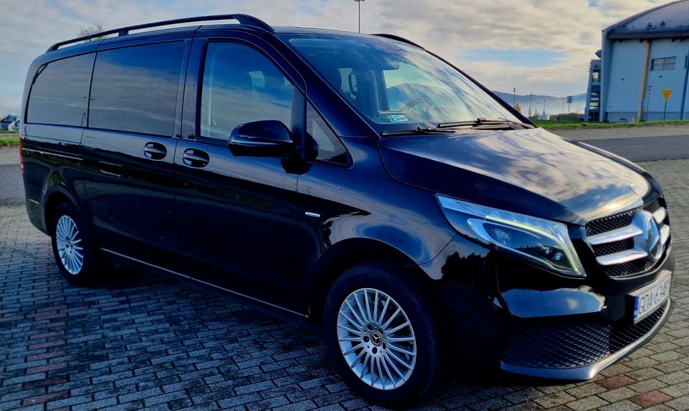 Mercedes-Benz Klasa V 1 właściciel, Salon PL, FV23%,6os., Hak,Webasto,Bezwypadek.250D 4Matic