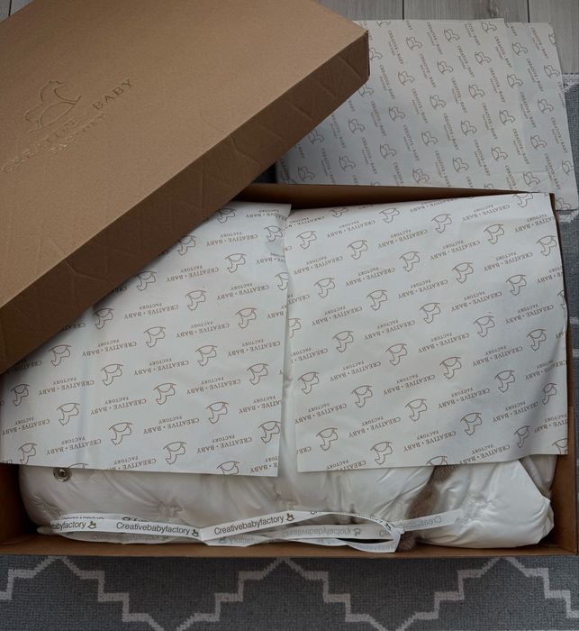 Зимовий комплект набір конверт комбінезон шапка creative.babyfactory