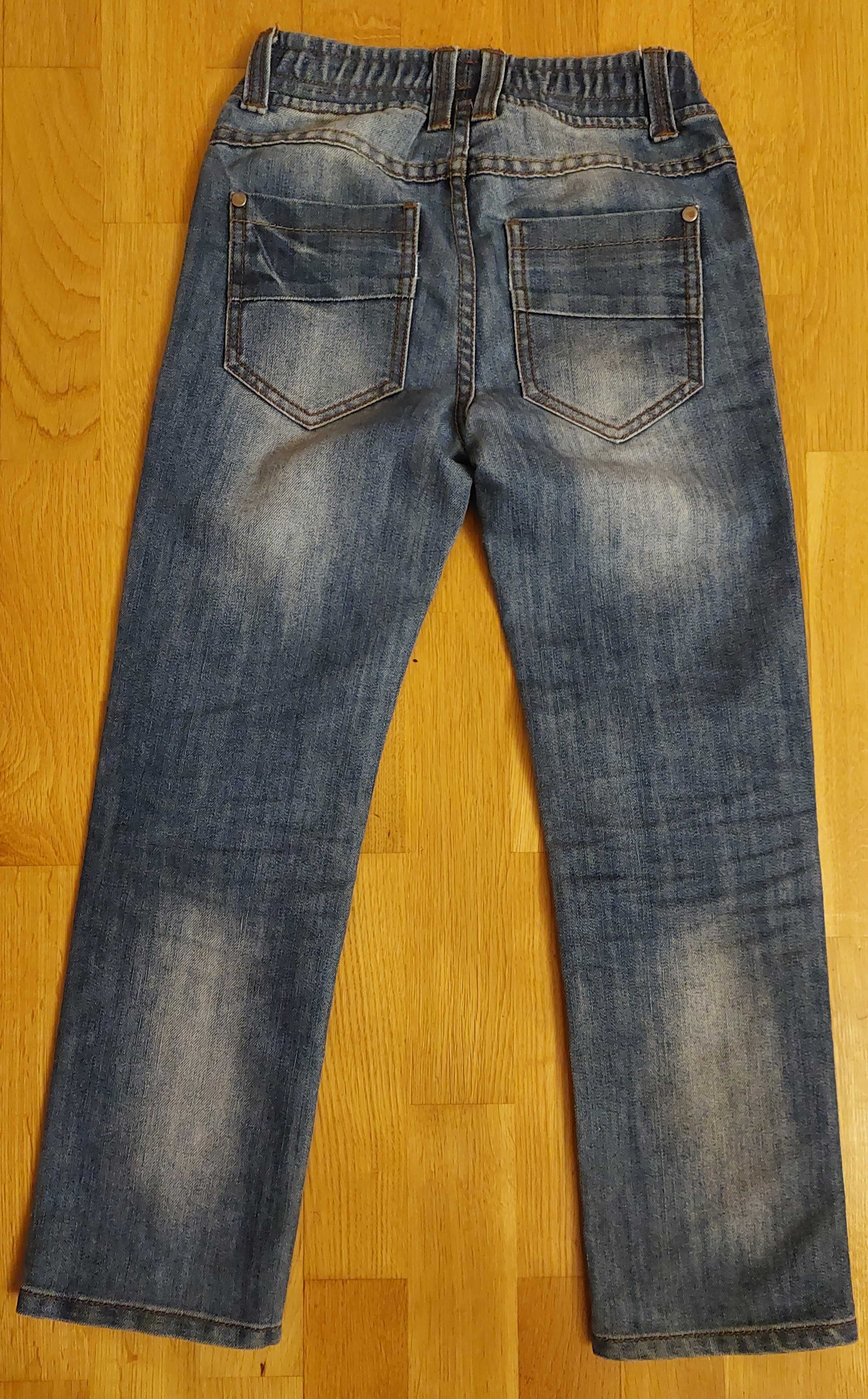 Spodnie jeans 128/134