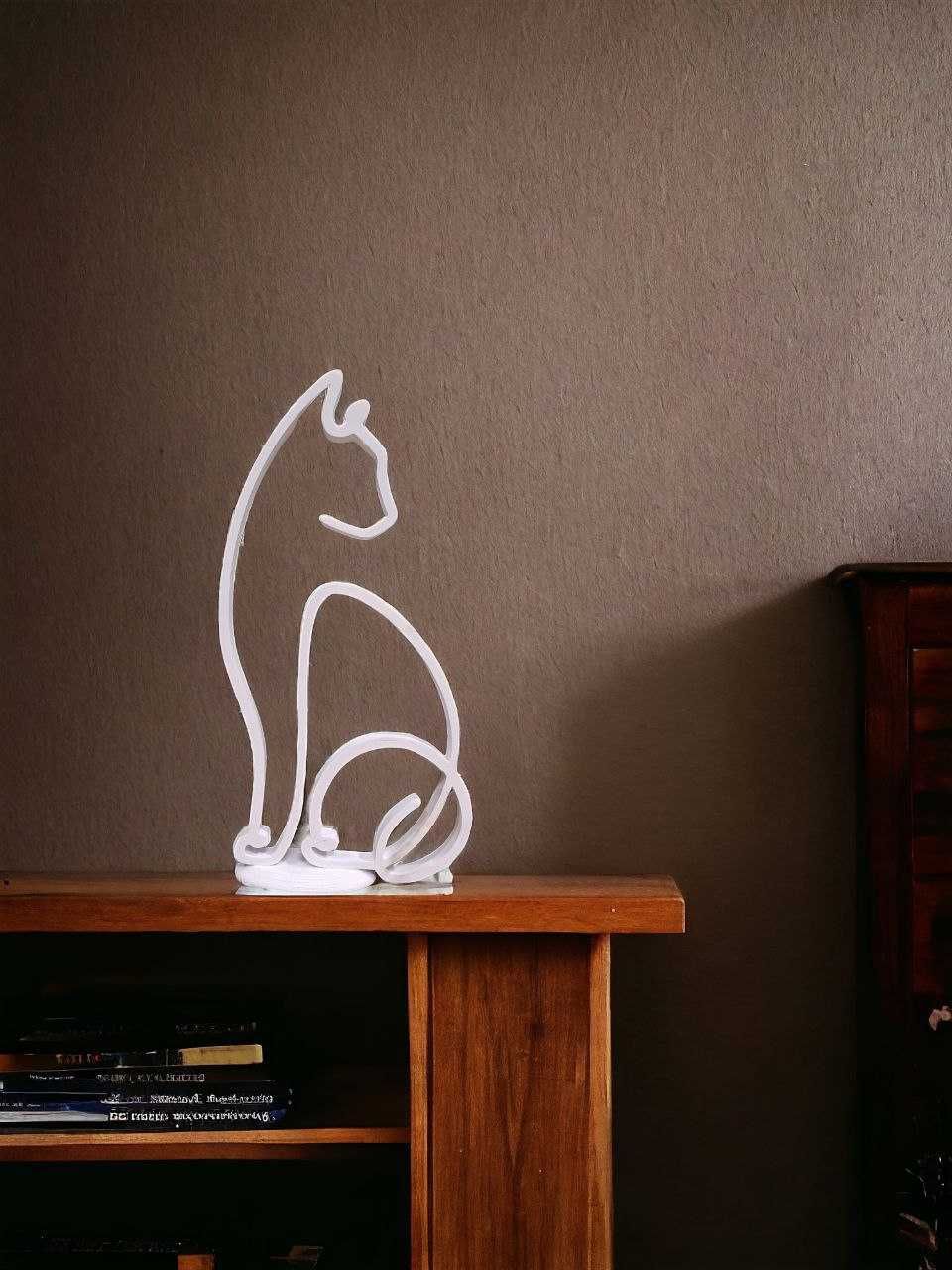 Ozdobny kot, figurka, świetna dekoracja