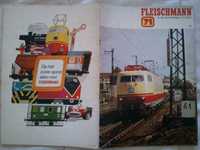 Catalogo Fleischmann comboios / brinquedos HO 1971, em Alemão