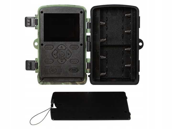 ZESTAW Fotopułapka 1080p kamera myśliwska leśna wodoodporna DIODY IR
