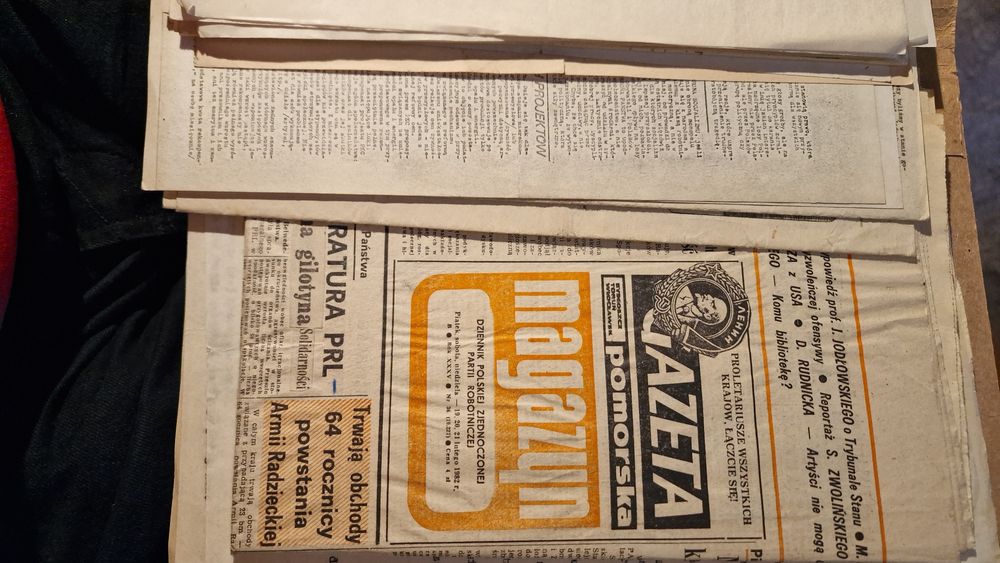 Bibuły  stanu wojennego PRL-u, pakiet