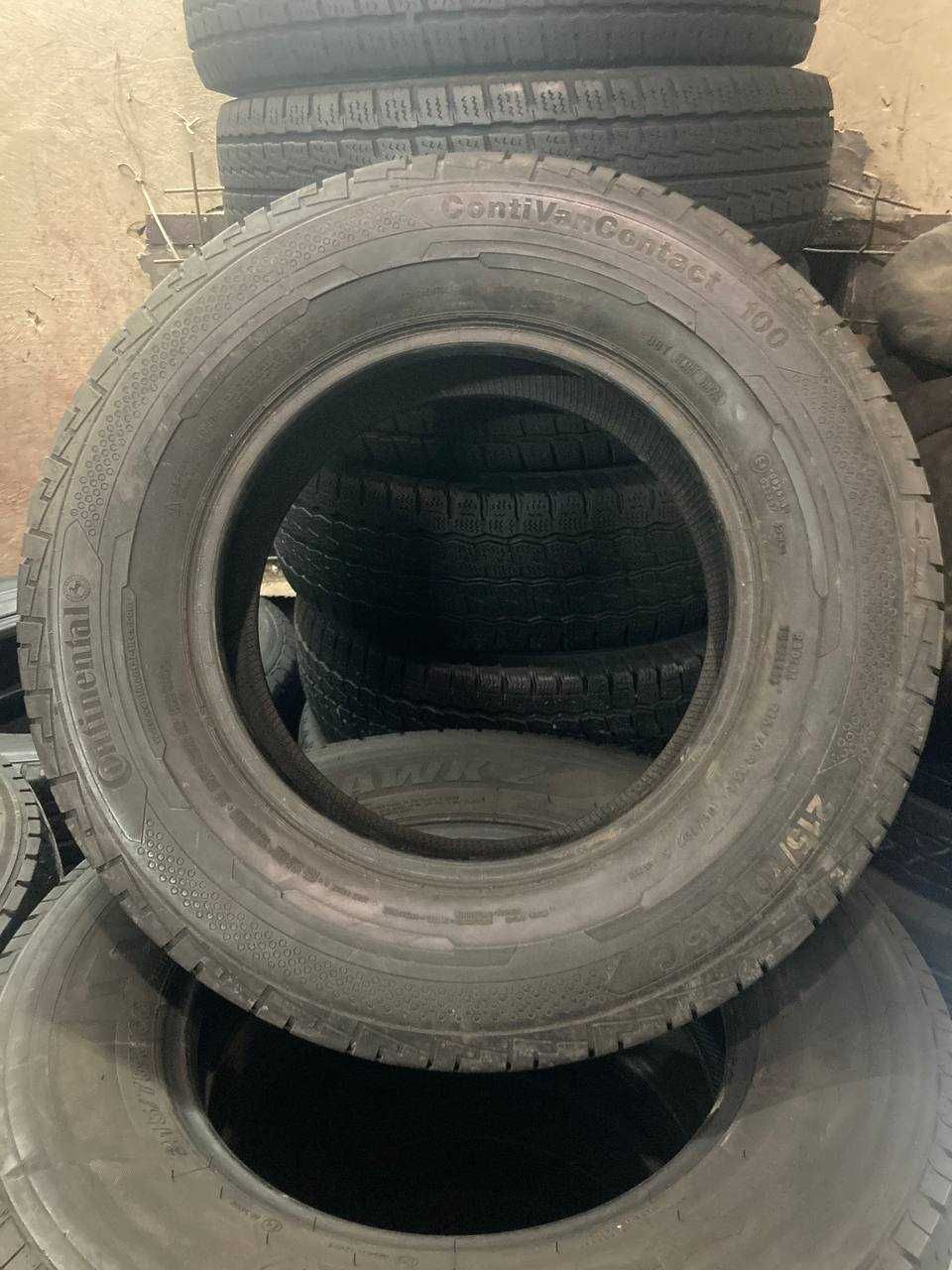 Шини резина літо 215/70 R15C Continental ContiVanContact 100