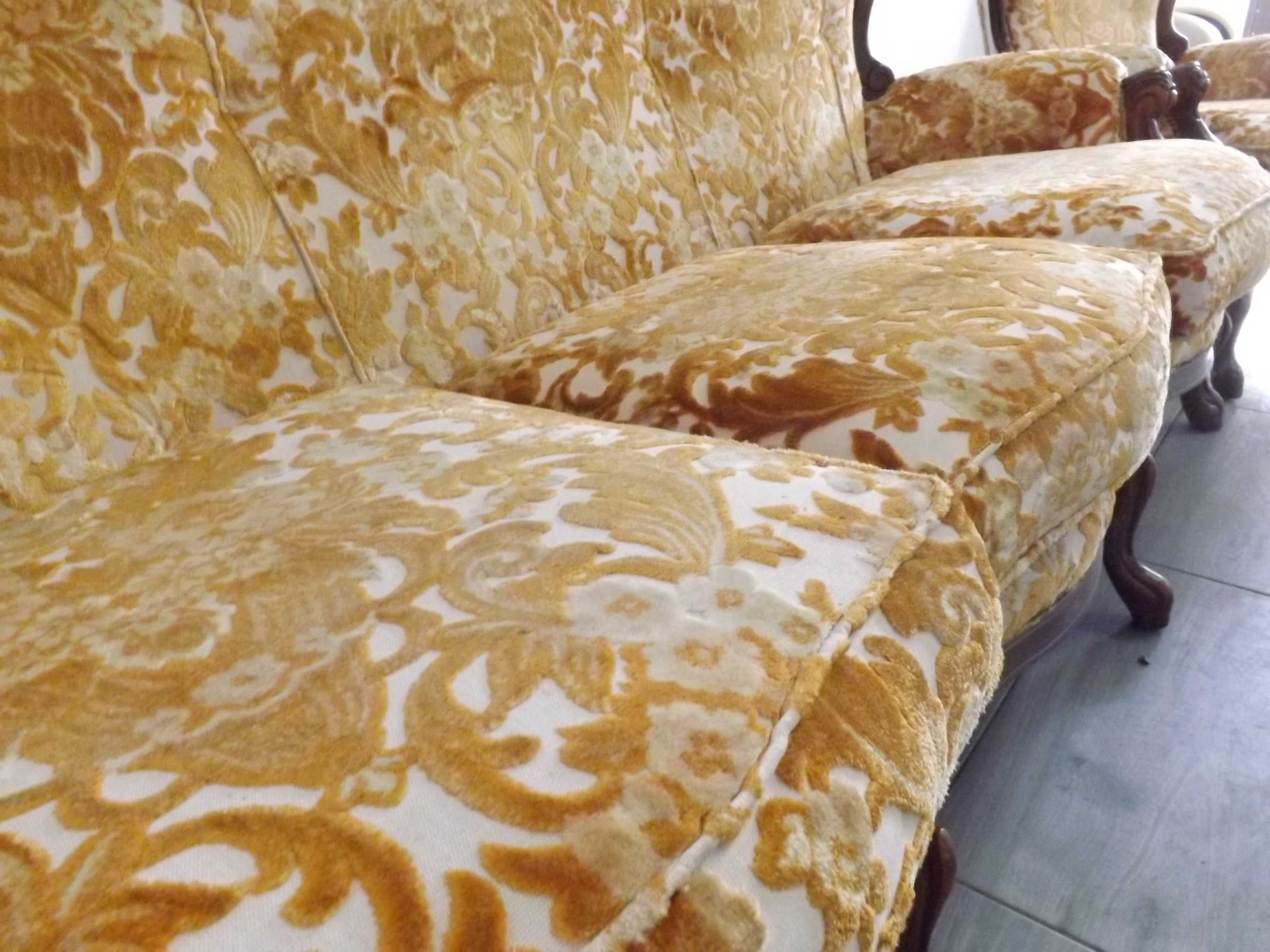Chippendale sofa i 2 fotele