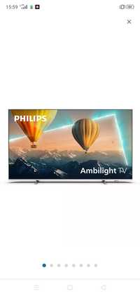 Outlet rtv-philips 50pus8057/12,idealny.