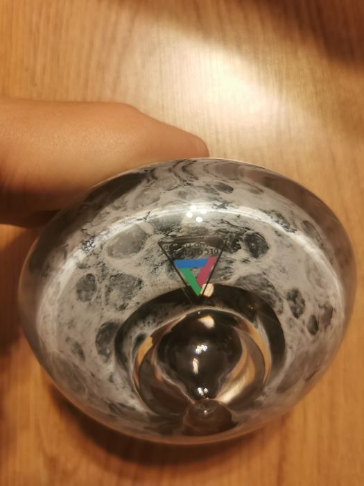 Lampa oliwna: szkło warstwowe Krosno