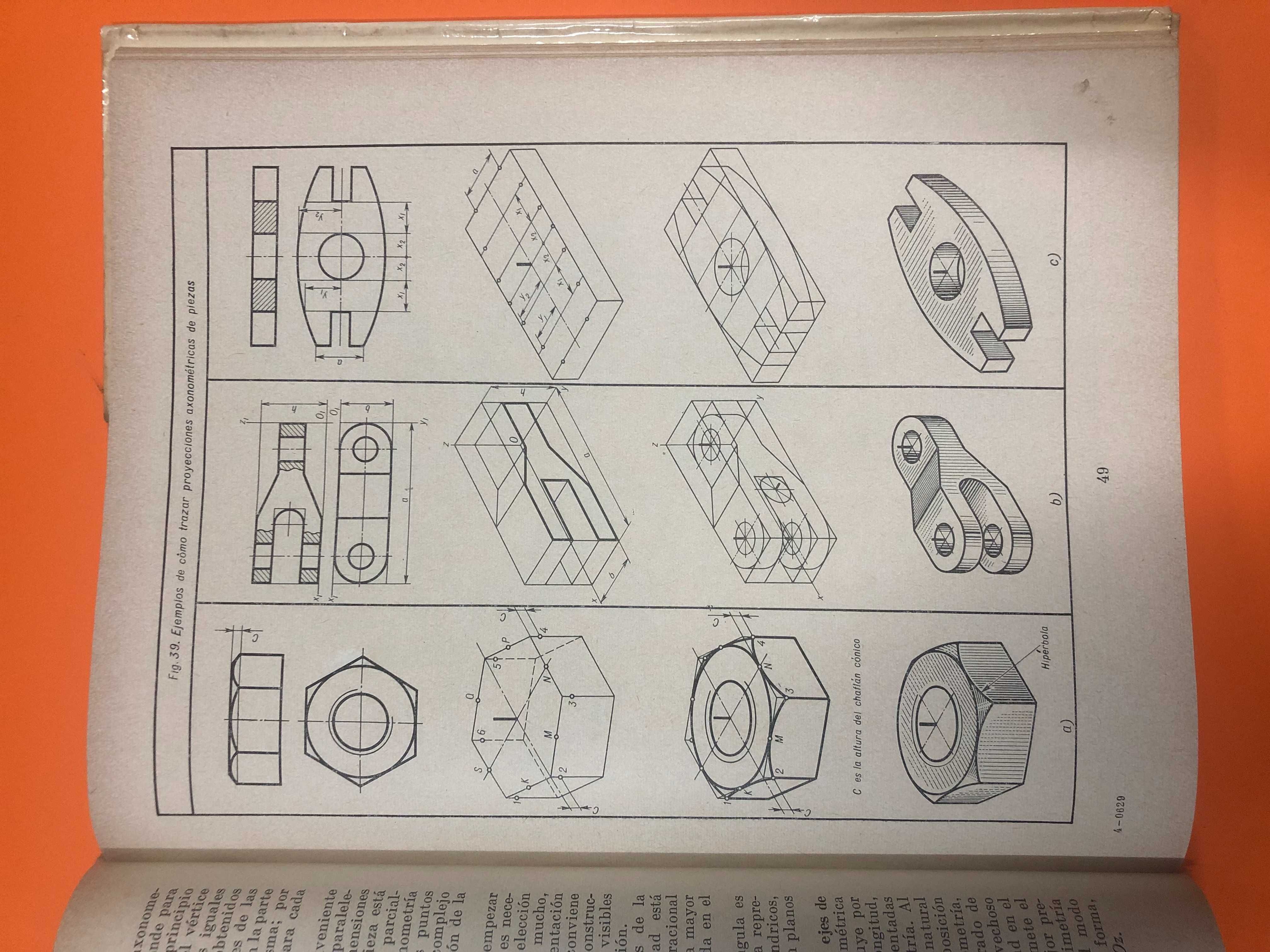 Dibujo Industrial - A. Pokrovskaia - Editorial Mir – Moscu (1972)
