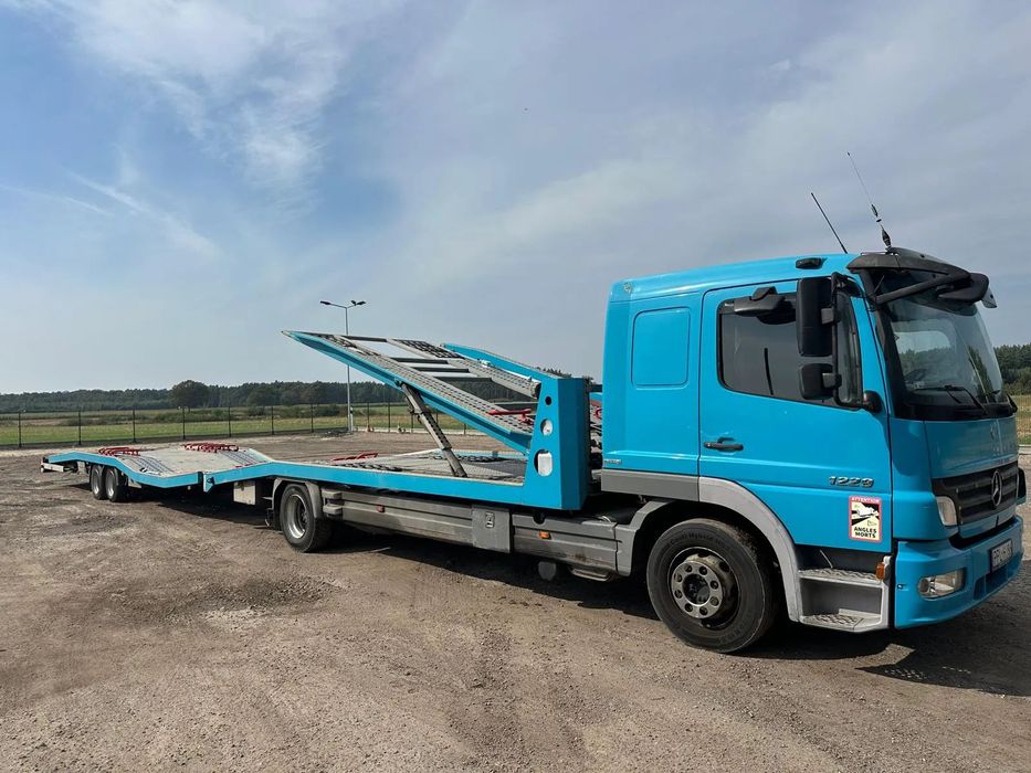 Mercedes-Benz ATEGO  Mercedes-Benz Atego Ocynk Autotransporter/Mersch VDI
