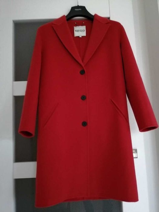 Płaszcz Kenzo 100% wełna