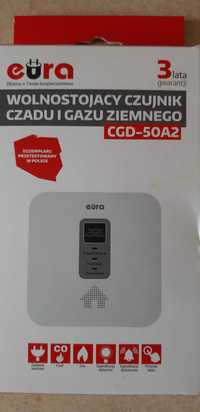 Czujnik czadu ( tlenku węgla ) i gazu ziemnego 2w1 EURA CGD-50A2