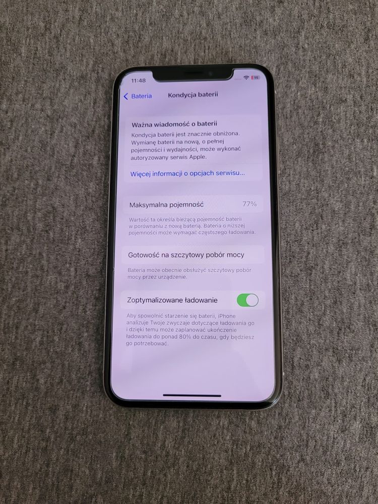 iPhone X 64GB sprawny, zadbany biały srebrny