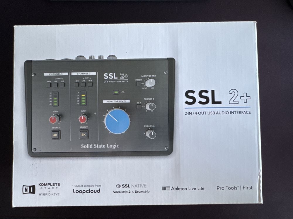 Звукова карта SSL 2+