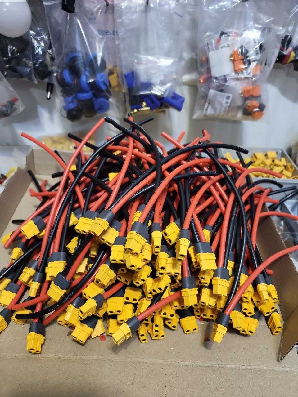 Переходник XT60 Female to XT90 Male Сборка кабелей Дронов ЗСУ