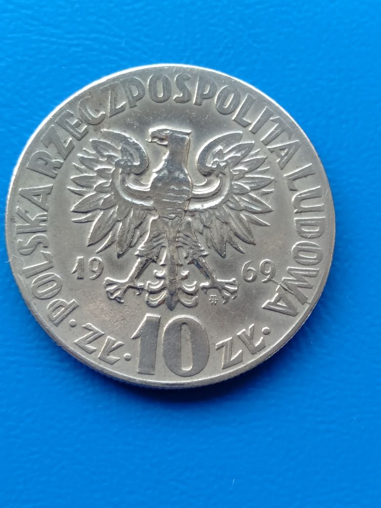 "Mikołaj Kopernik" moneta 10 zł z 1969 roku