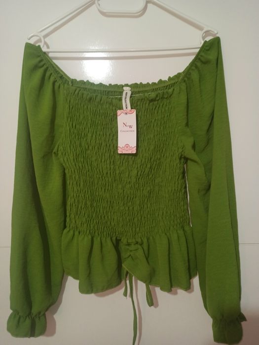 Bluzeczka hiszpanka nowa rozmiar uniwersalny