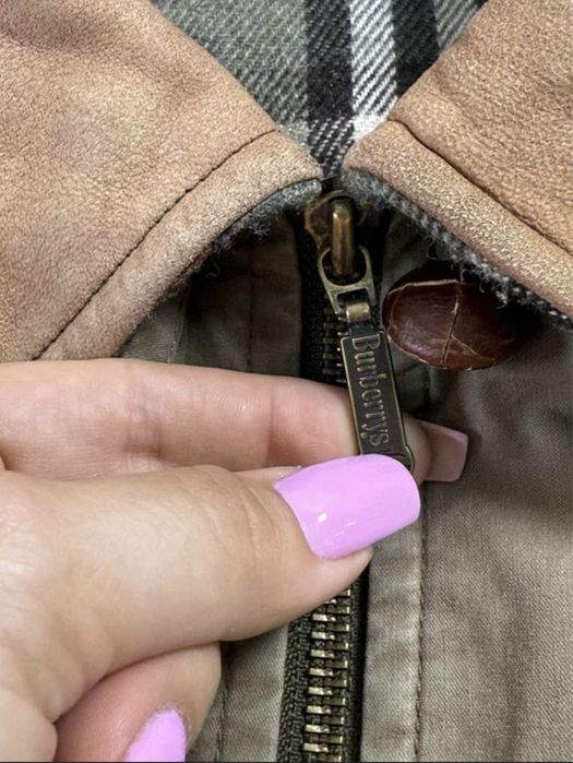 Patka kurtka welniana burberry rozmiar M