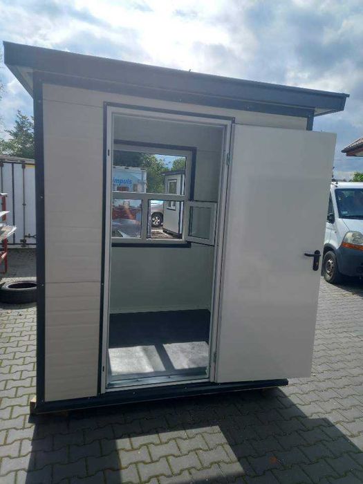 Kontener sanitarny WC  Budka parkingowa Wartownia Stróżówka Pawilon