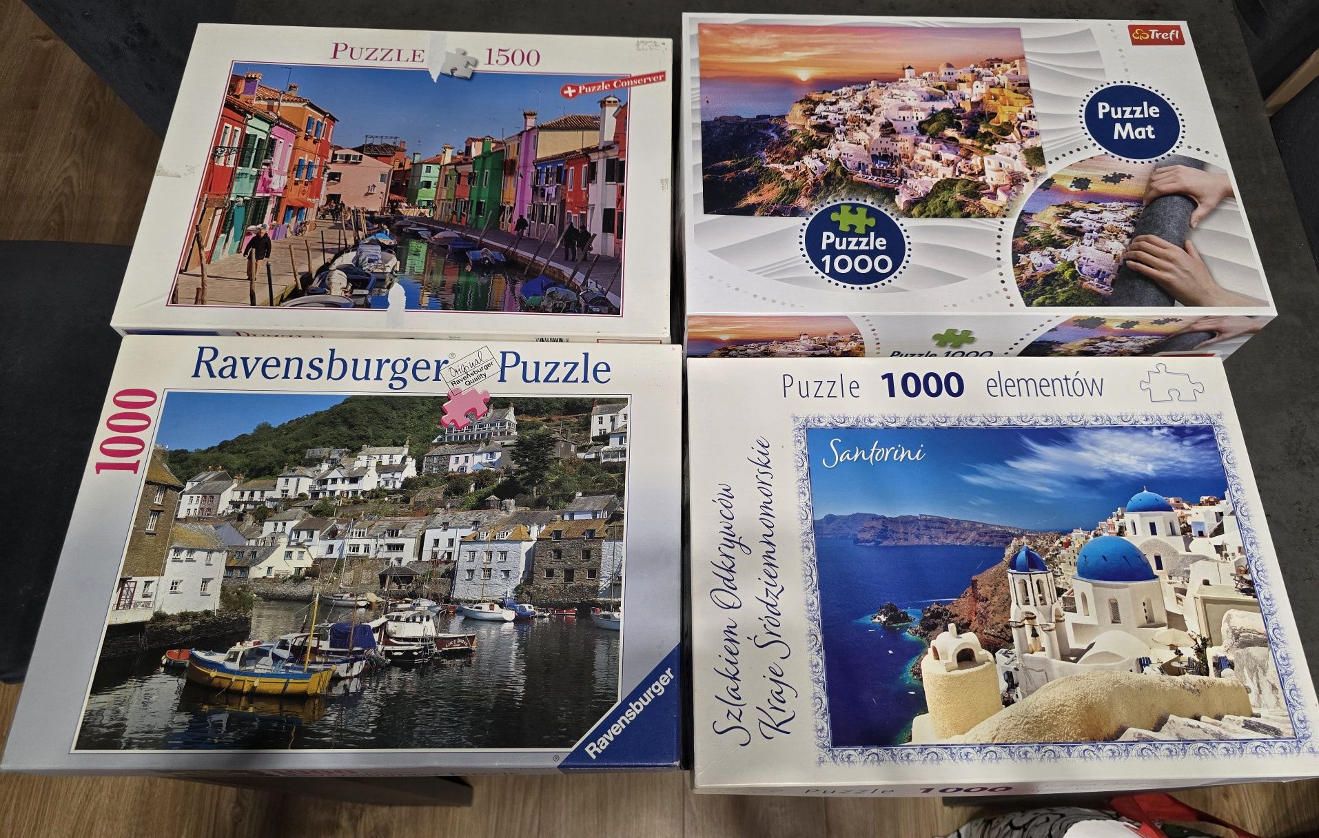 Puzzle 1000 i 1500 elementow