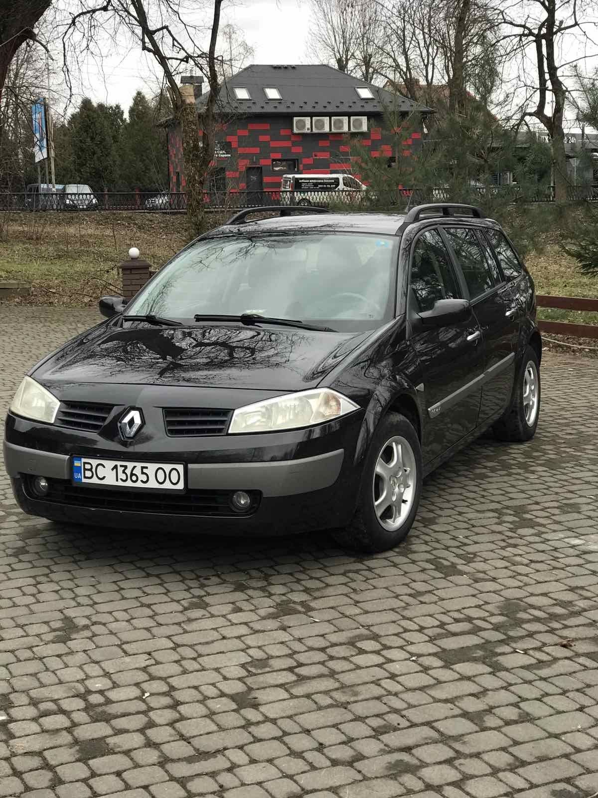 Renault Megane 2 1.6 бензин автомат, рено меган 2