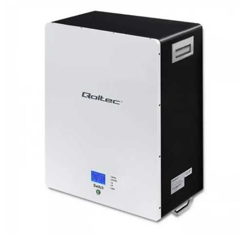Система зберігання енергії Qoltec LiFePO4 |9.6kWh|48V|BMS|LCD • Нова!
