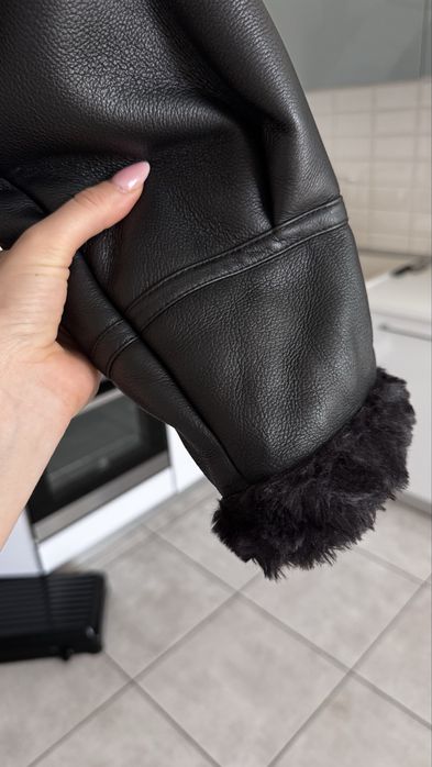 Дублянка Mango з еко шкіри