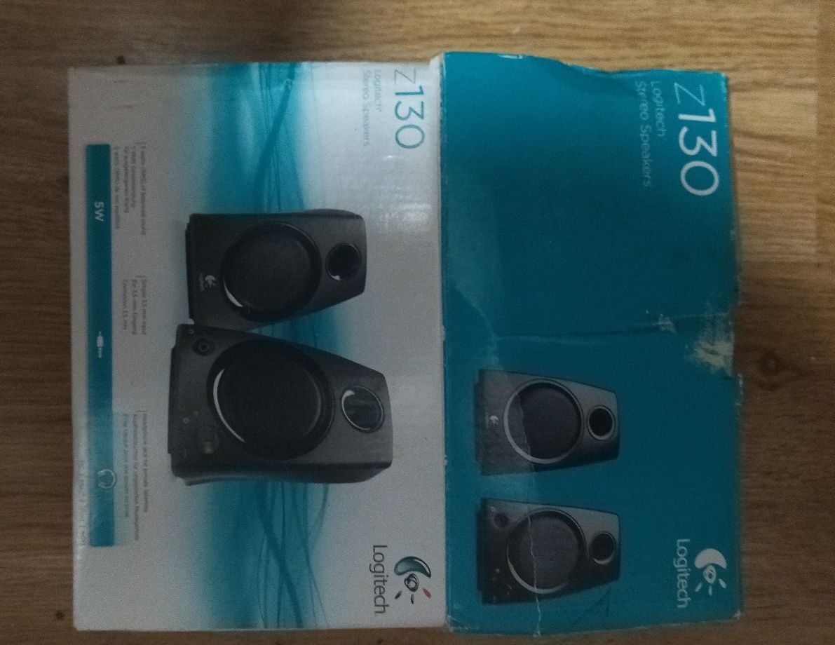 Colunas Logitech z130 novas