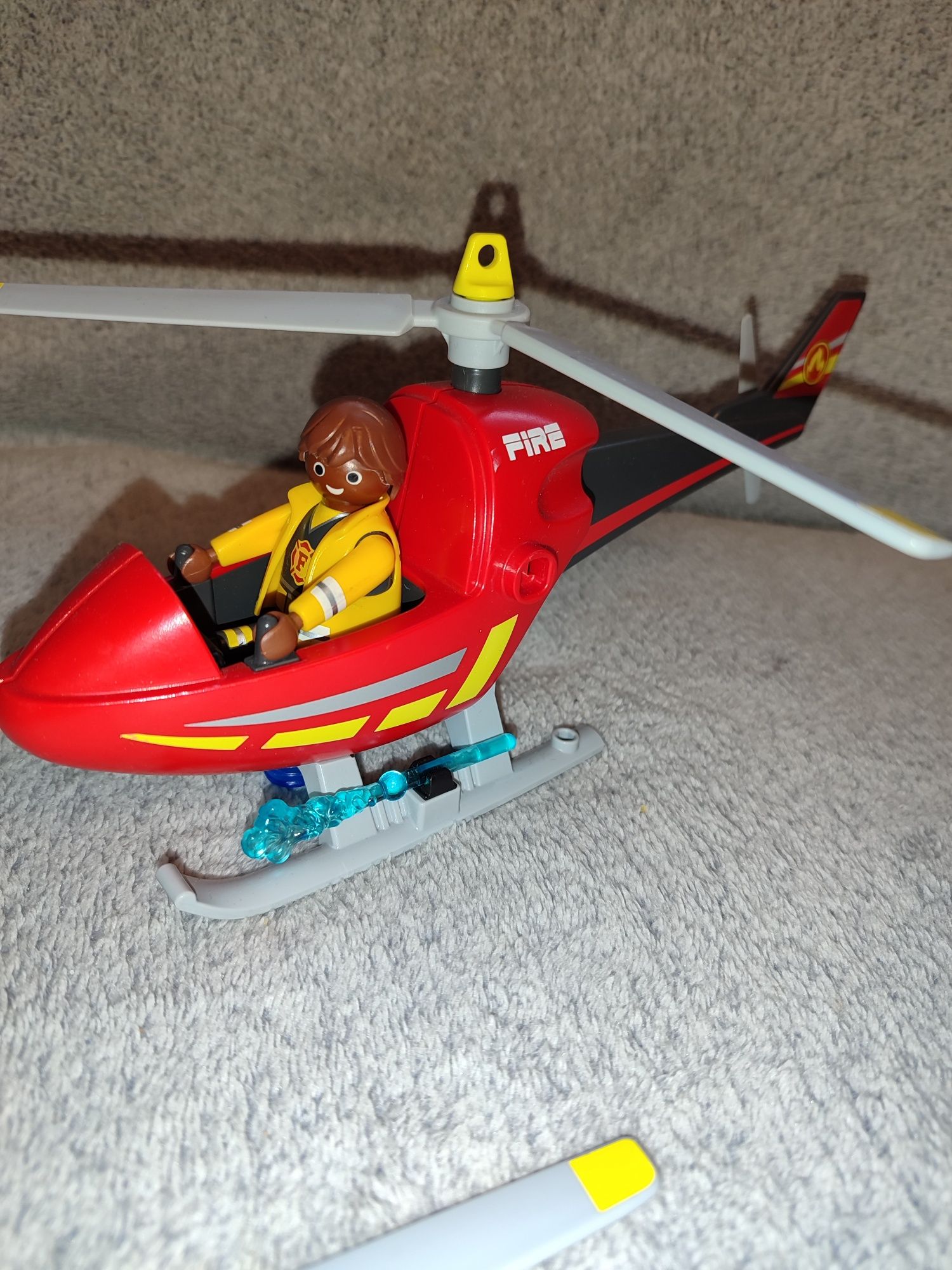 Playmobil helikopter strażacki