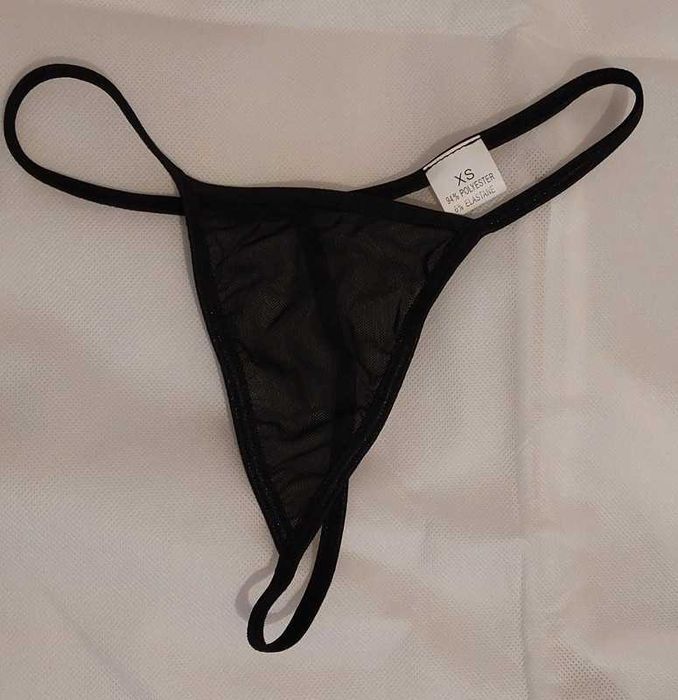 Cueca string transparente XS-S