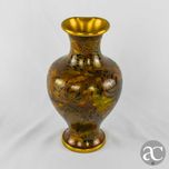Jarra em Cloisonné, decorada com flores, circa 1960