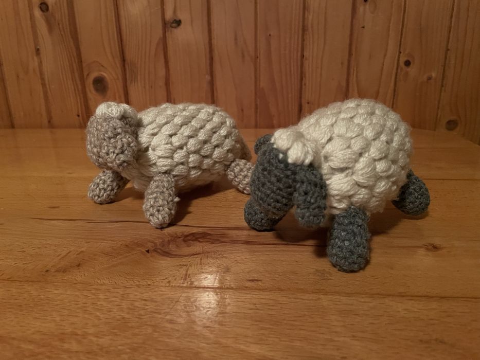 Baranki z wełny Hand made