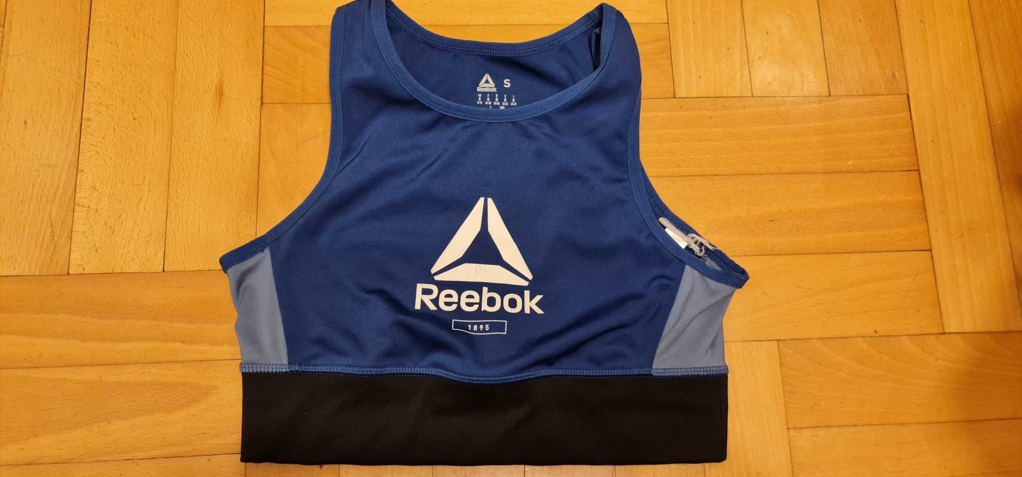 B. Biustonosz sportowy Reebok rozmiar S